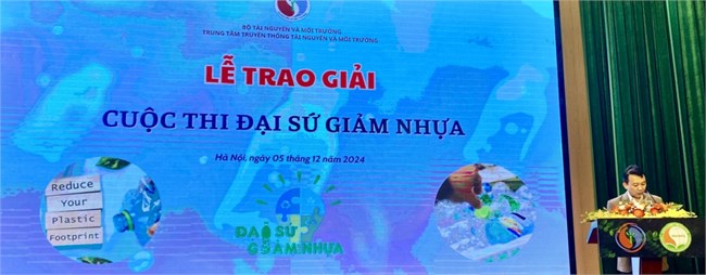 Trao giải Cuộc thi Đại sứ giảm nhựa năm 2024 (05/12/2024)